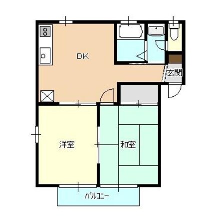 西新発田駅 徒歩12分 1階の物件間取画像